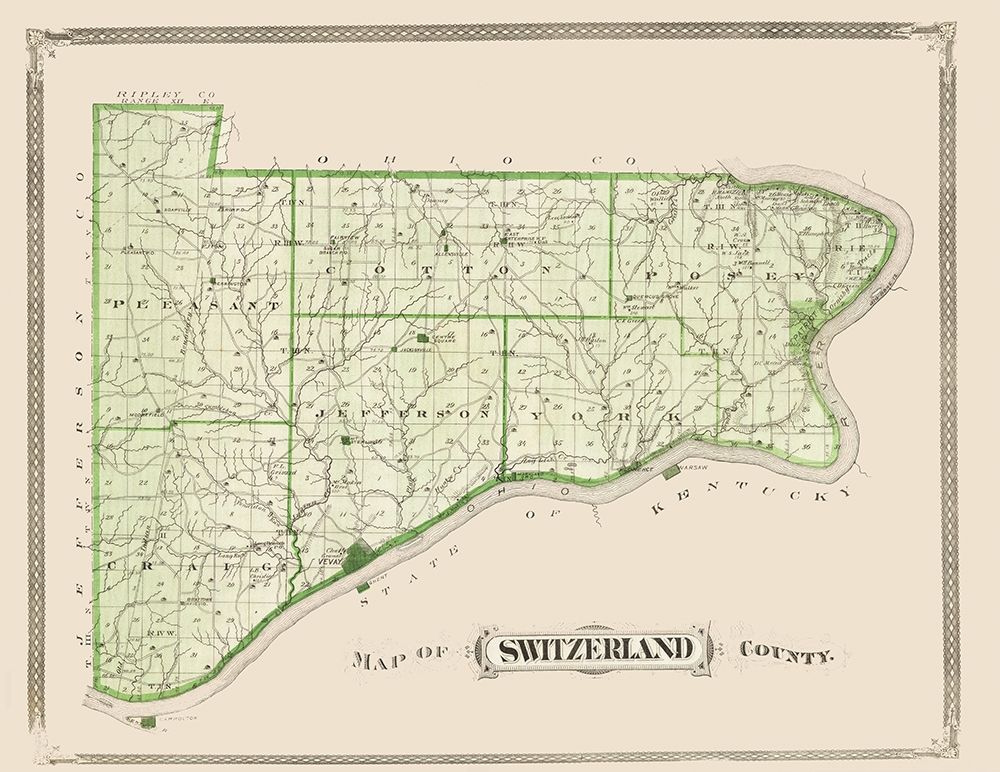 Switzerland Indiana - Andreas 1876