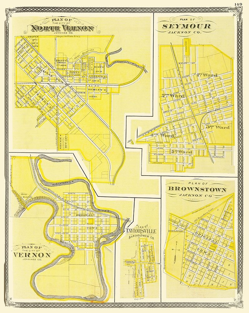 Vernon, Seymour, Brownstone Indiana - Baskin 1876
