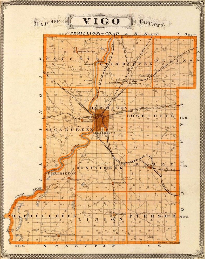 Vigo Indiana - Andreas 1876