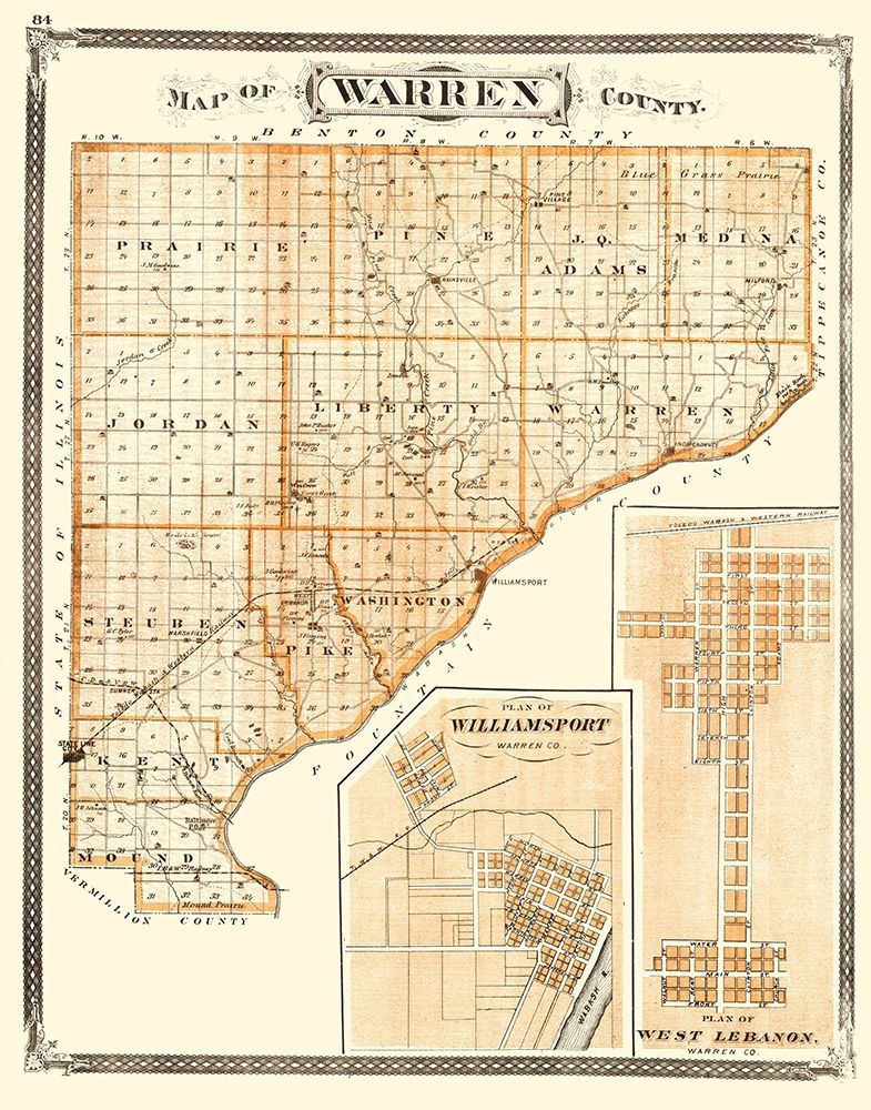 Warren Indiana - Baskin 1876