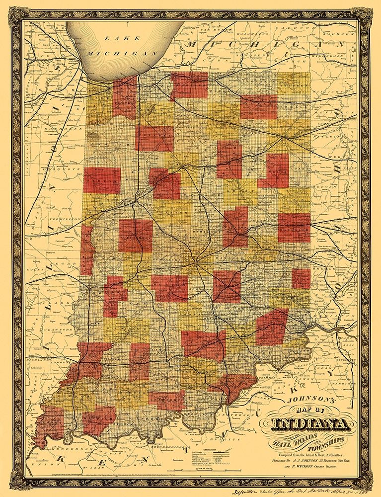 Indiana - Johnson 1858
