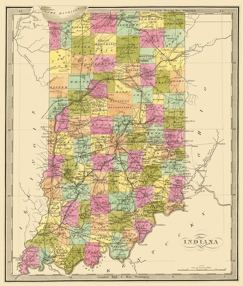 Indiana - 1841