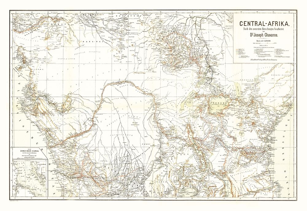 Central Africa - Hart 1885