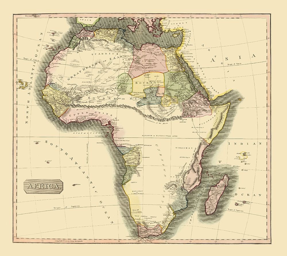 Africa - Thomson 1817