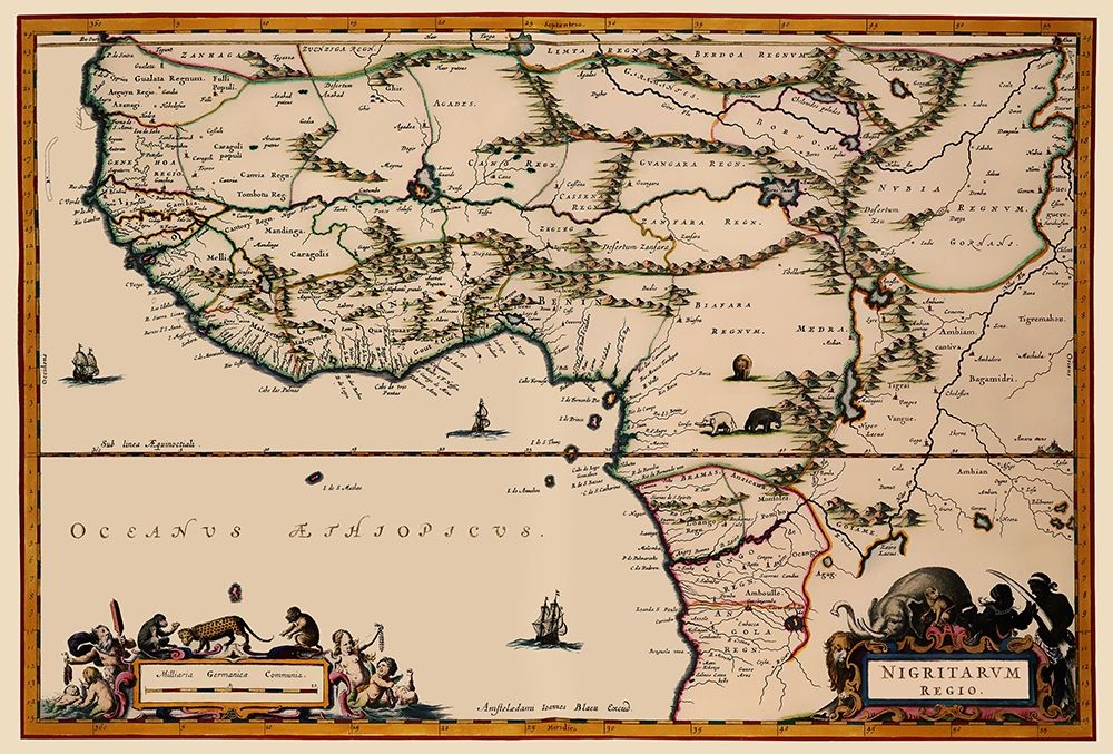 Western Africa - Dapper 1670
