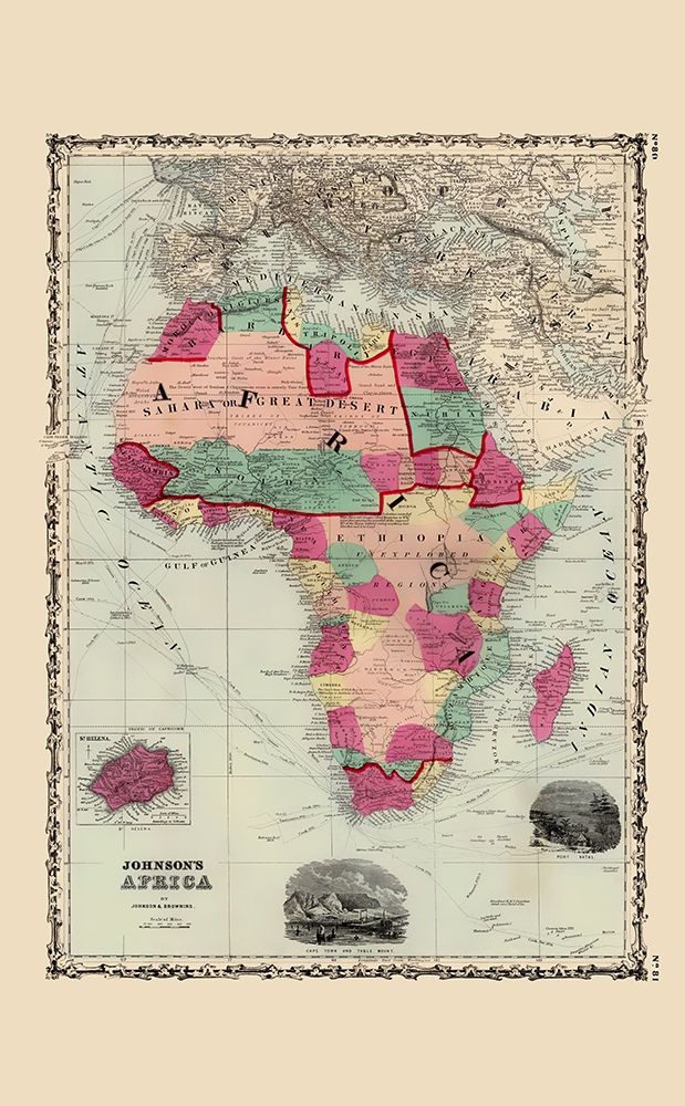 Africa - Johnson 1860