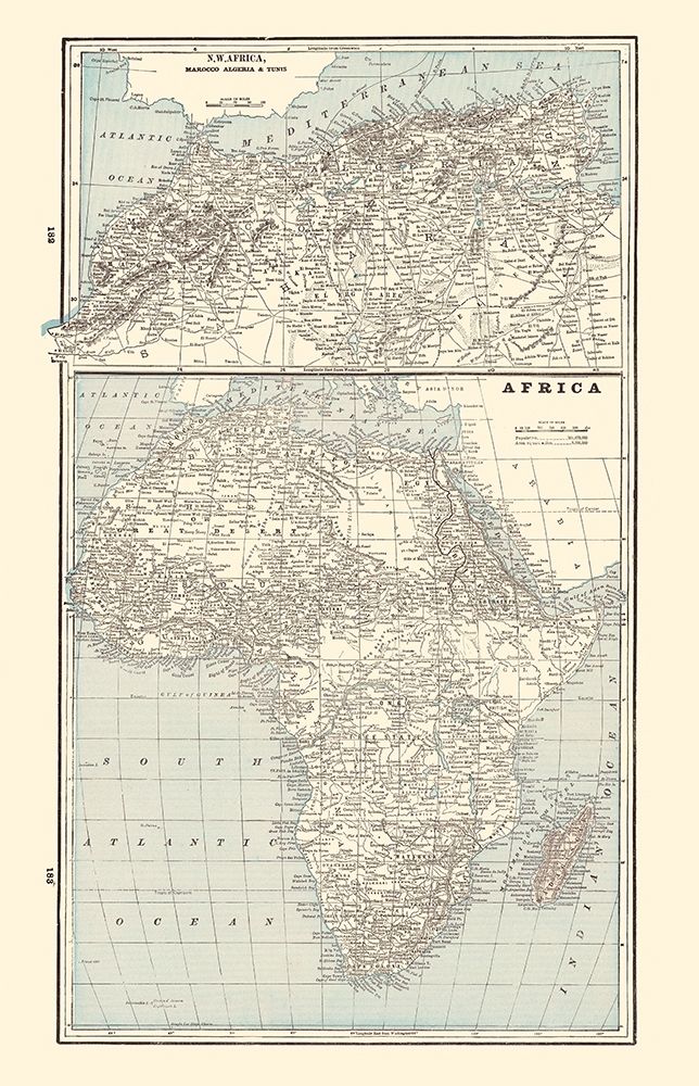 Northwest Africa - Rathbun 1893