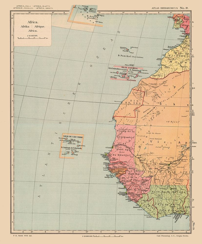 Southwest Africa - Streit 1913