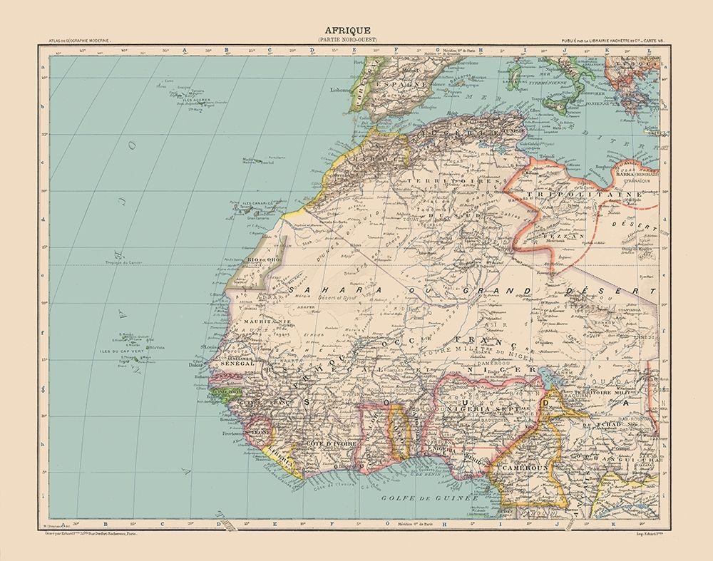 North West Africa - Schrader 1908