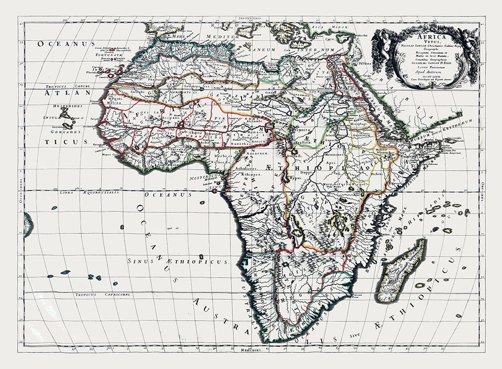 Africa - Sanson 1641