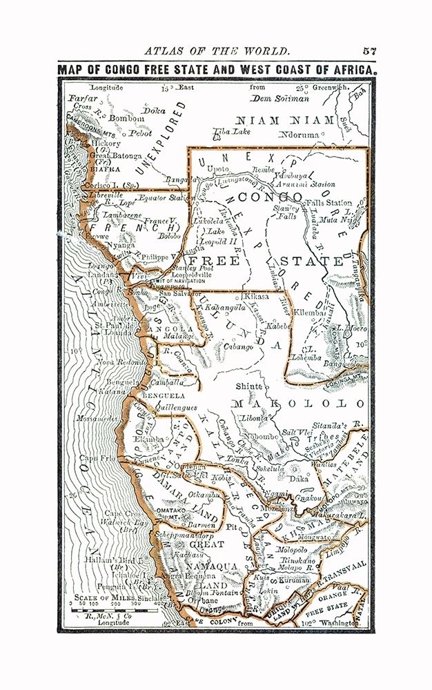 North Western Africa - Alden 1886