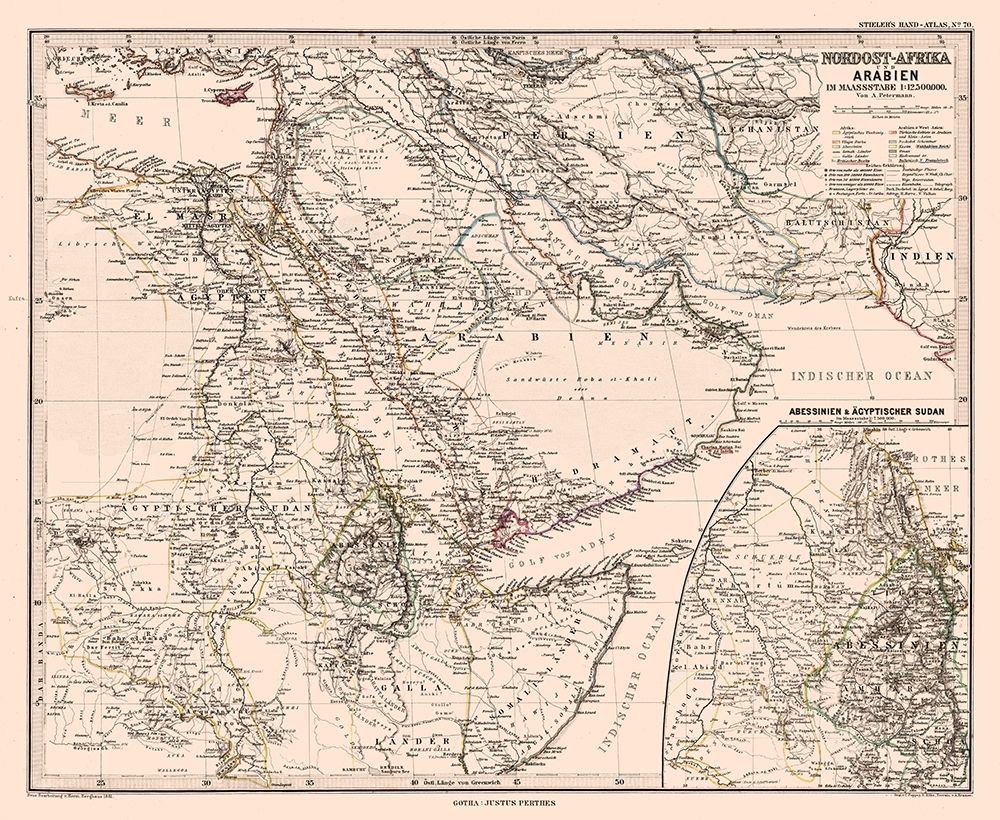North Africa Arabia - Steilers 1881