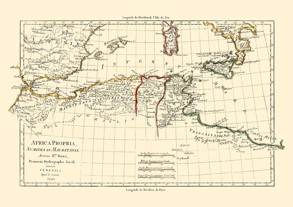 North Africa - Santini 1794