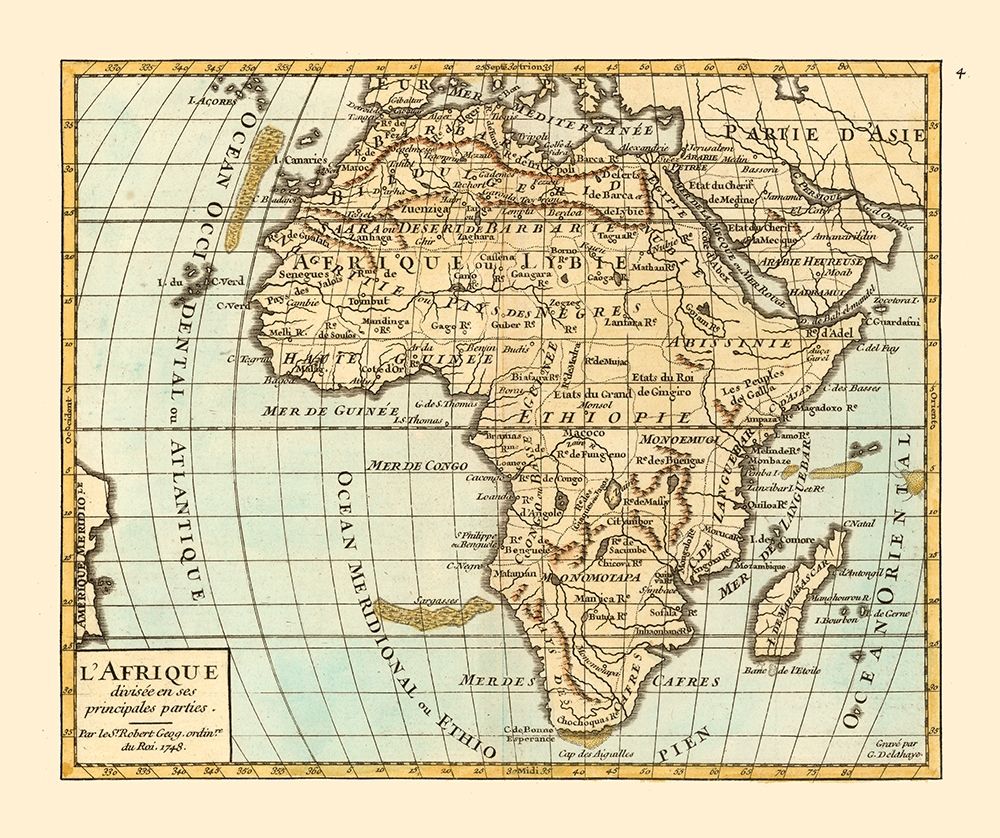 Africa - Robert 1748