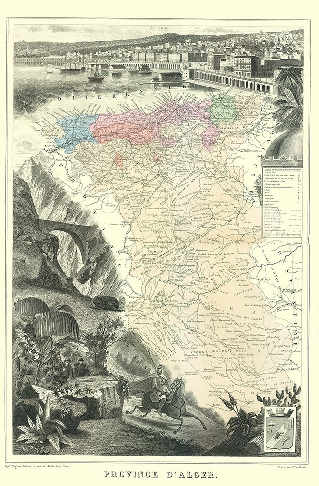 Algeria - Migeon 1869