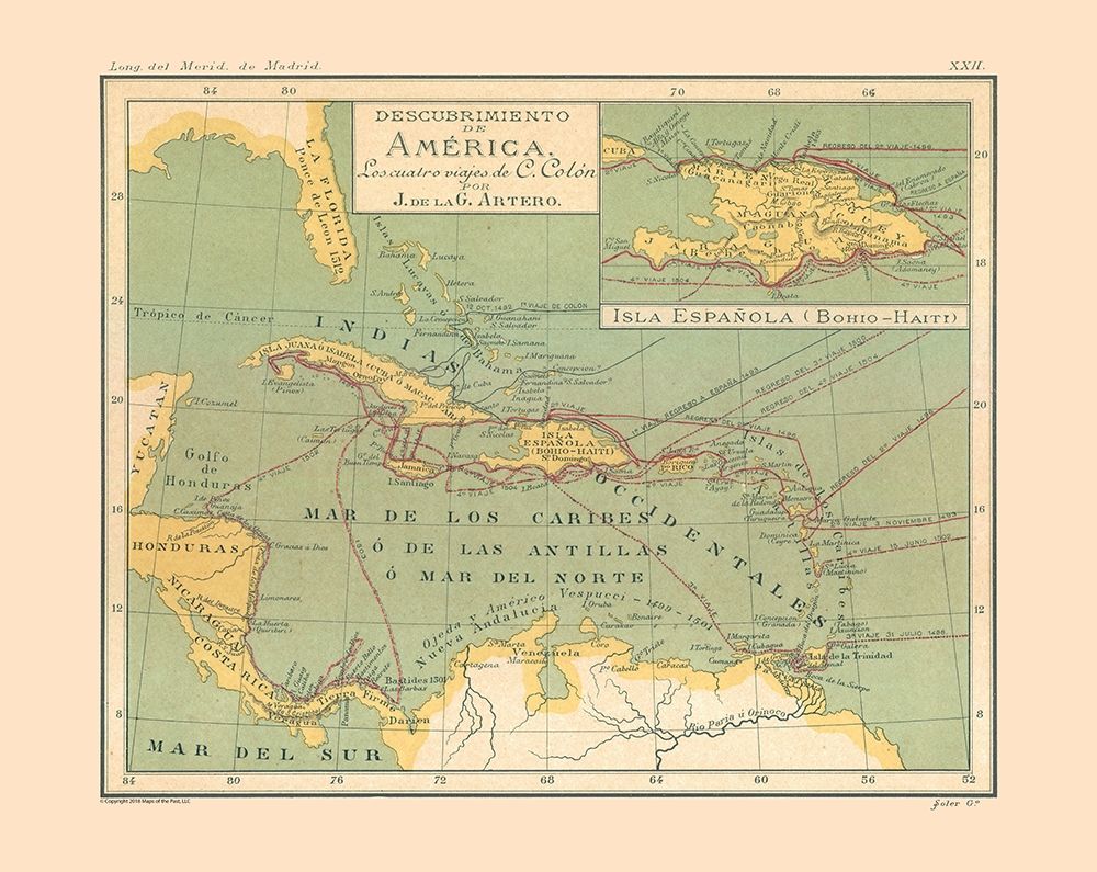 Discovery of America - Artero 1879