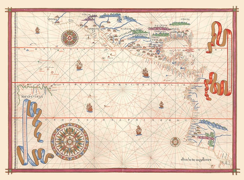 Americas West Coast - Martines 1587