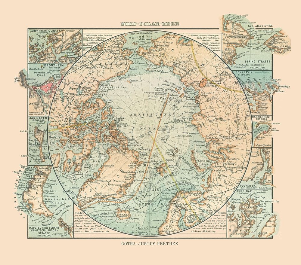 Arctic Ocean - Perthes 1914