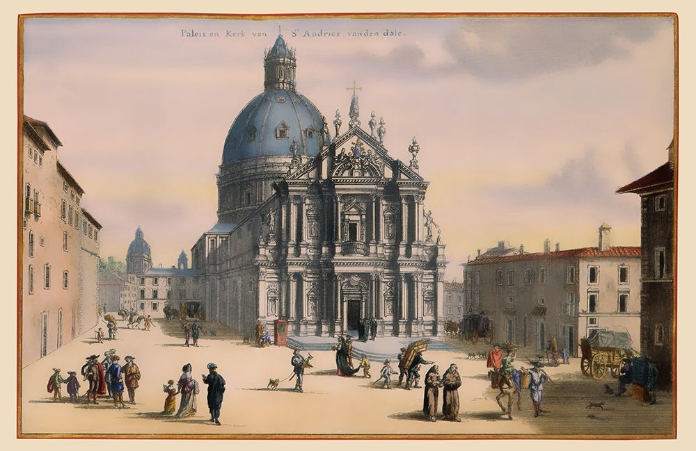 Apostles Guesthouse Rome Italy - Visscher 1681
