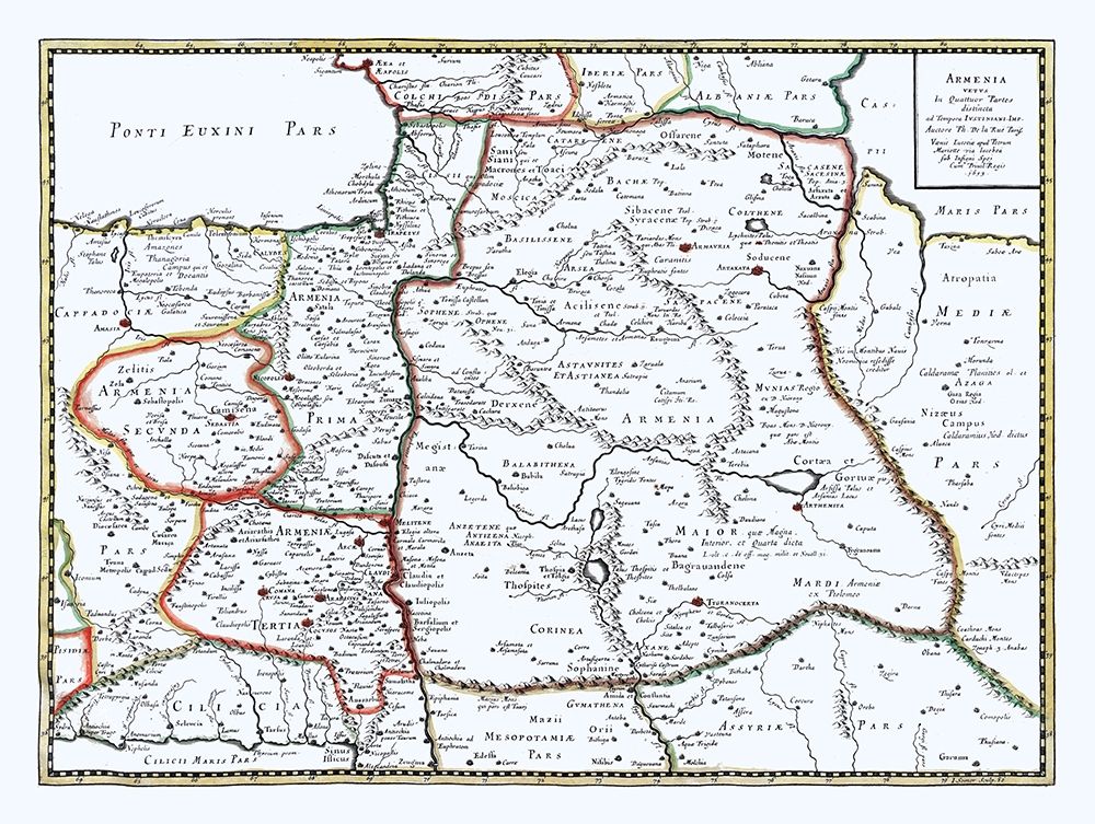 Armenia - Sanson 1641