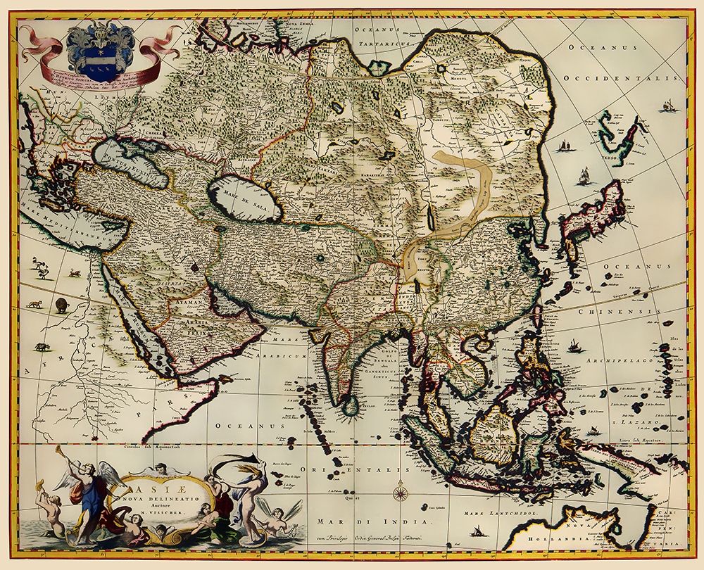 Asia - Visscher 1681
