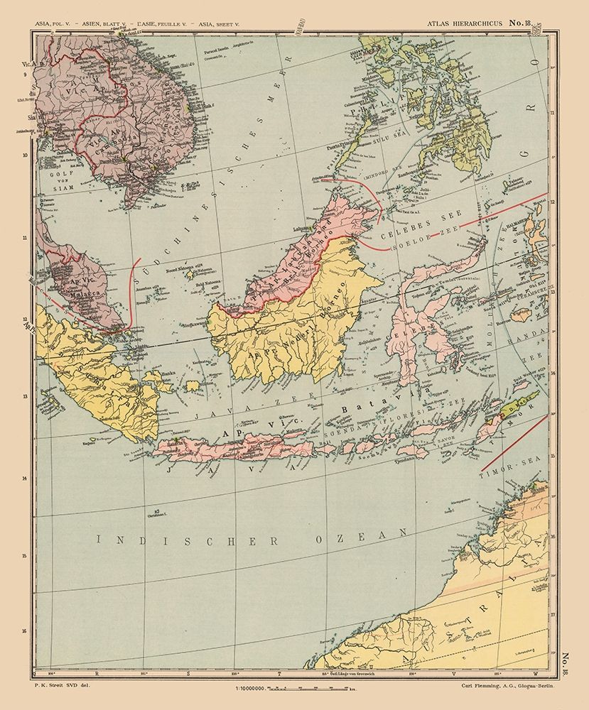 Asia - Streit 1913