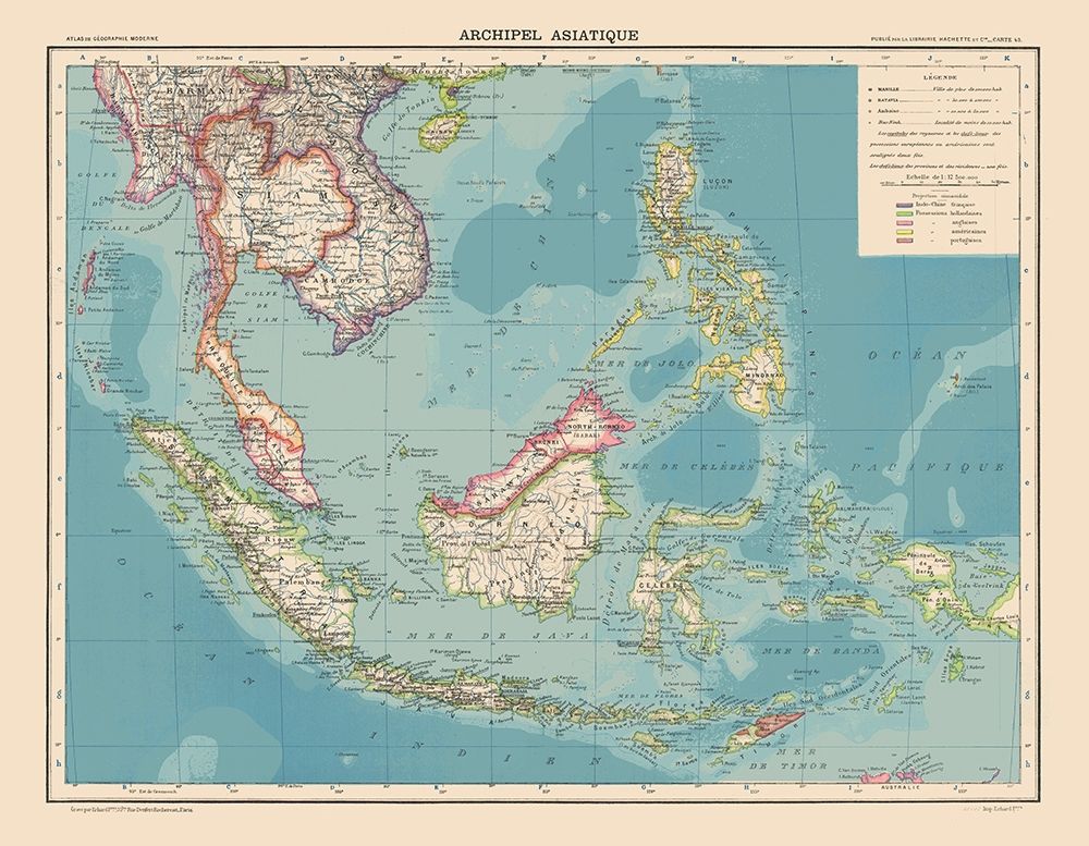 Asiatic Archipelago - Schrader 1908