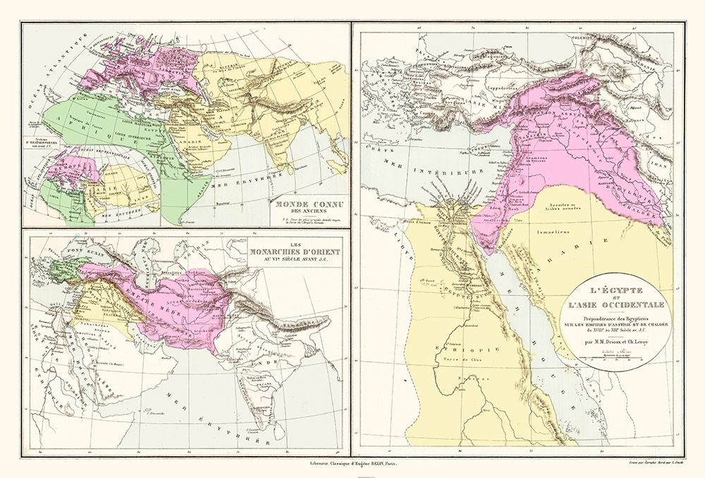 Asian Empires - Drioux 1882