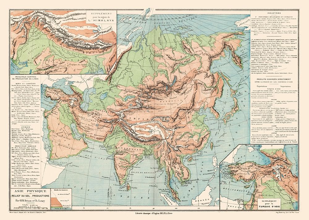 Asia Physical Terrain Floor - Drioux 1882