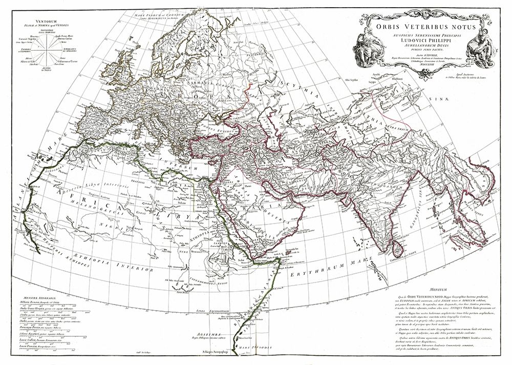 Europe Asia - DAnville 1799