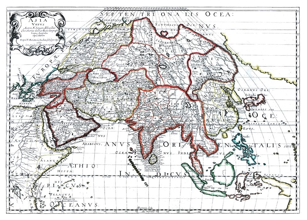 Asia - Sanson 1641