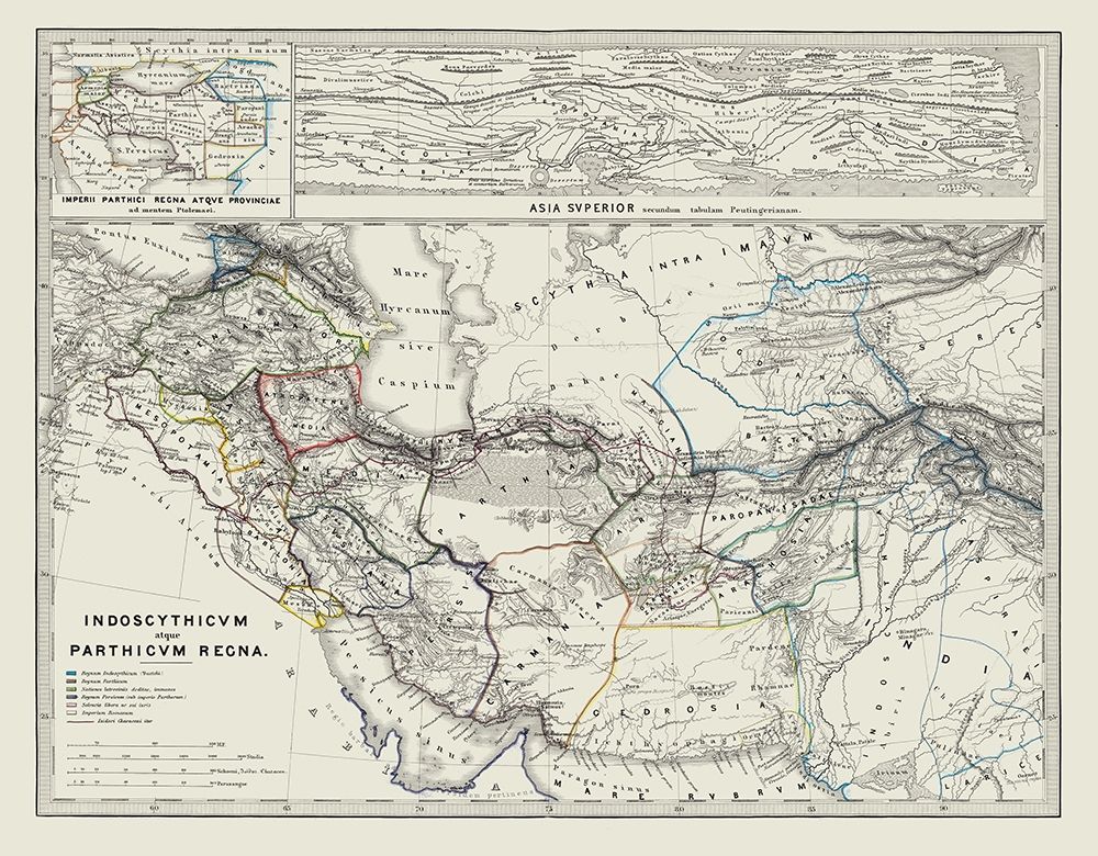Asia Superior - Spruner 1865