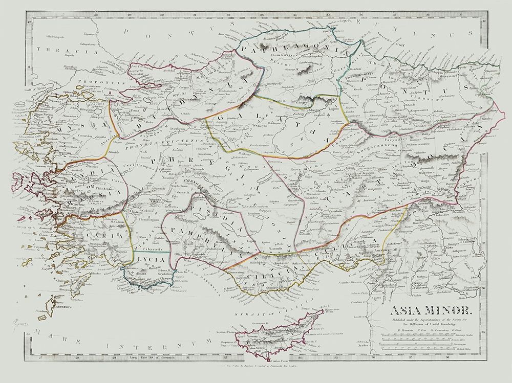 Asia Minor - Baldwin 1830