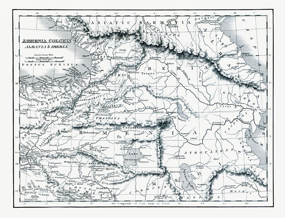Asia Armenia Colchis Albania Iberia - Oxford 1828