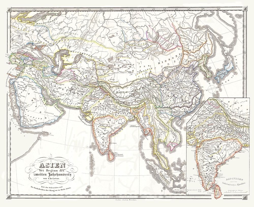 Asia 200 BC - Spruner 1855