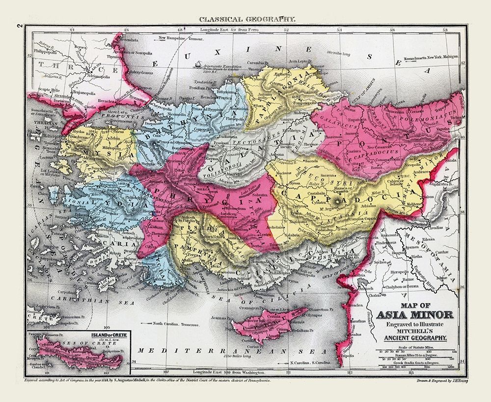 Asia Minor - Mitchell 1844