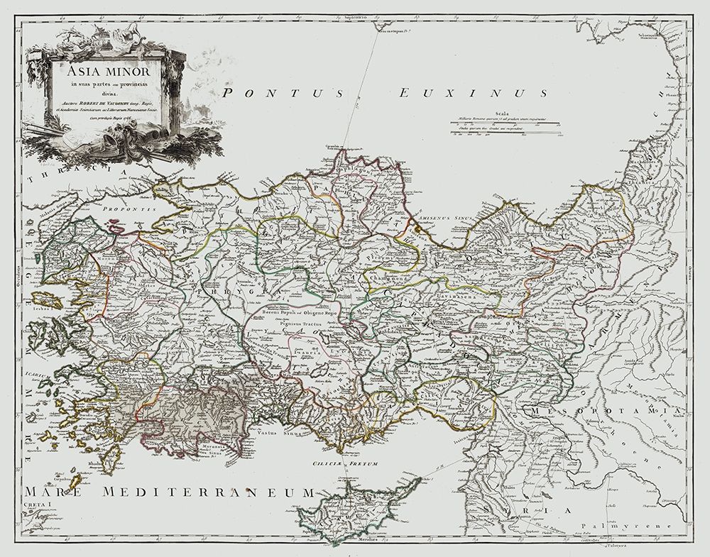 Asia Minor - Vaugondy 1757
