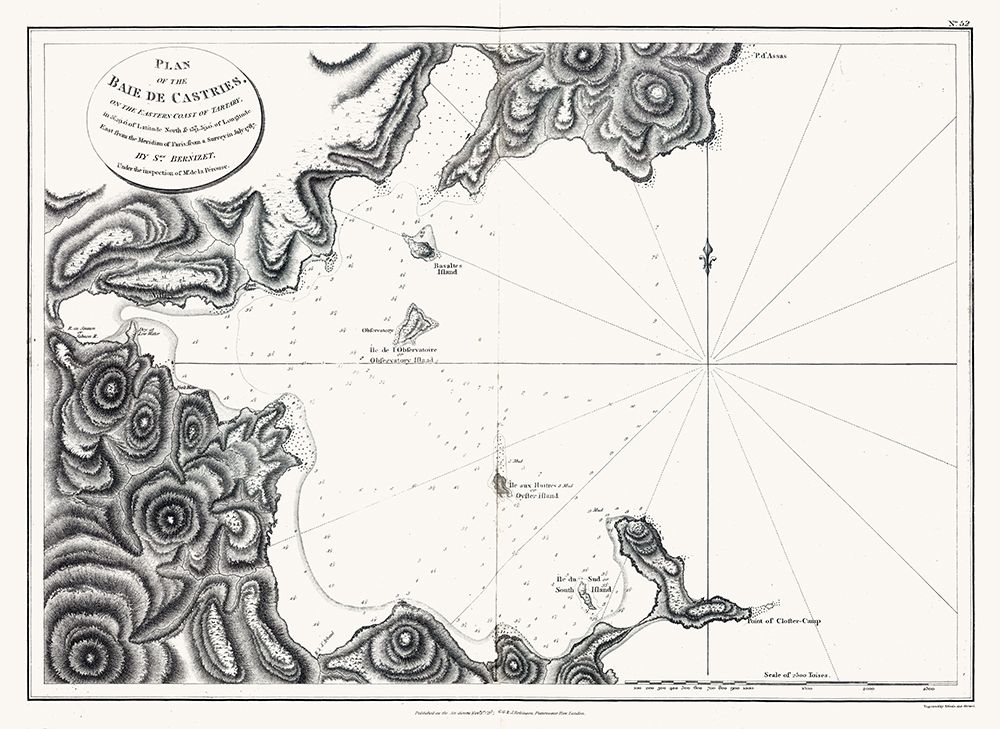 Asia Baie De Castries Tartary - Bernizet 1787
