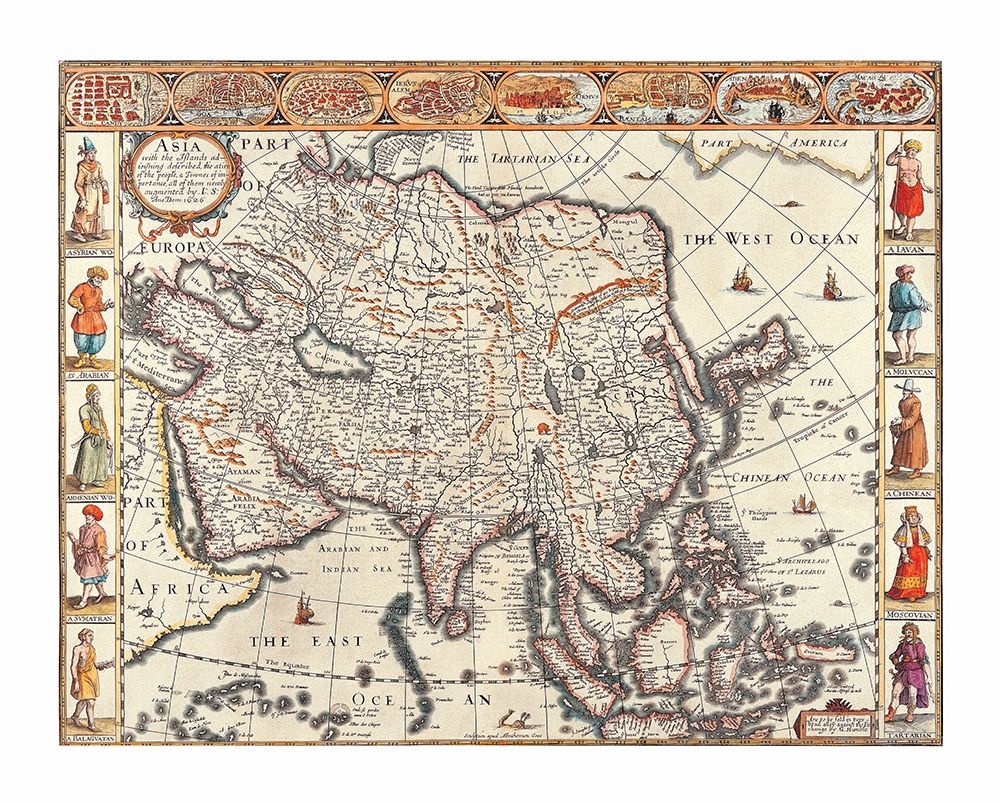 Asia - Ano Dom 1626