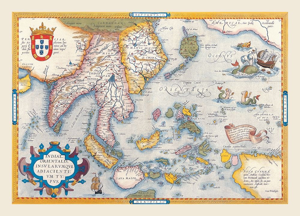 India Asia - Blaeu 1665