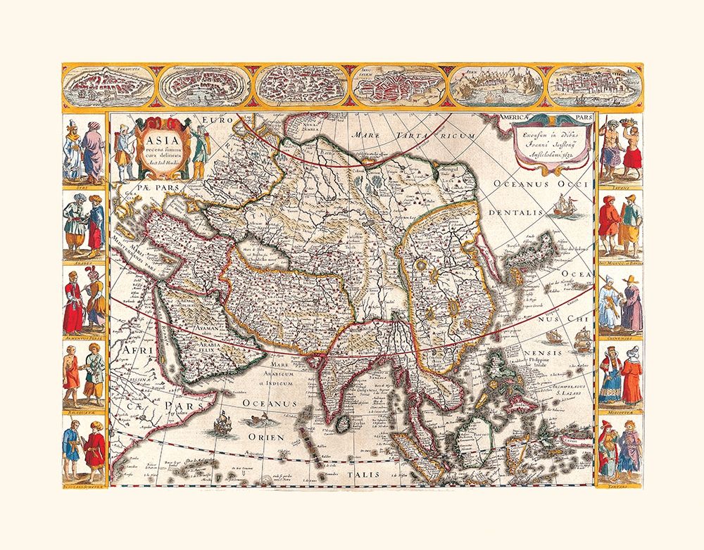 Asia - Janssonius 1632