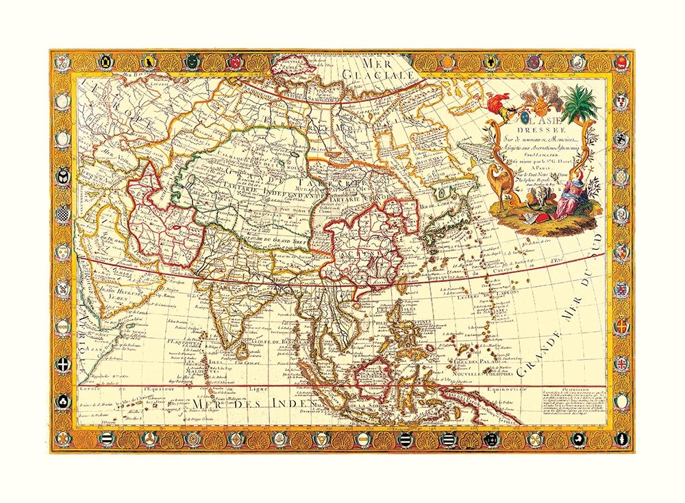 Asia - Danet 1732