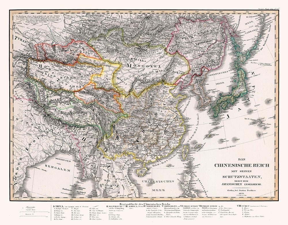 China Japan - Perthes 1833