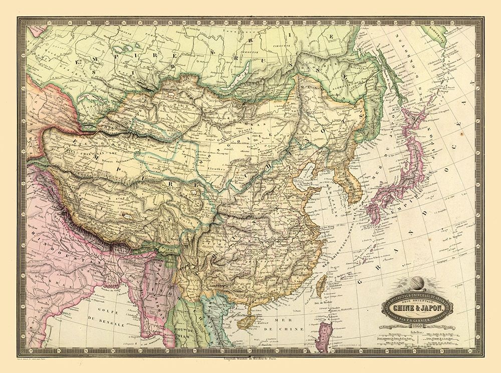 China Japan - Renouard 1860