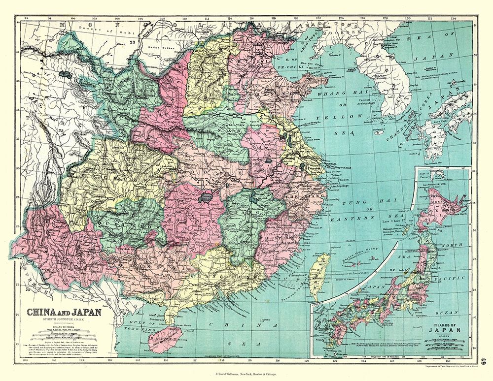 China Japan - Williams 1860