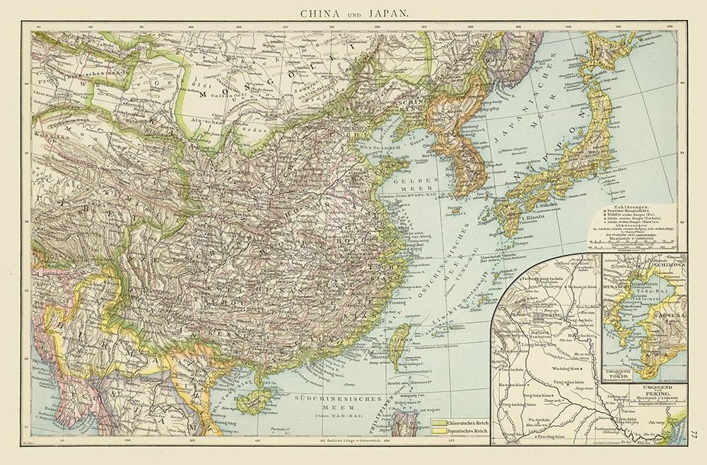 China Japan - Andree 1881