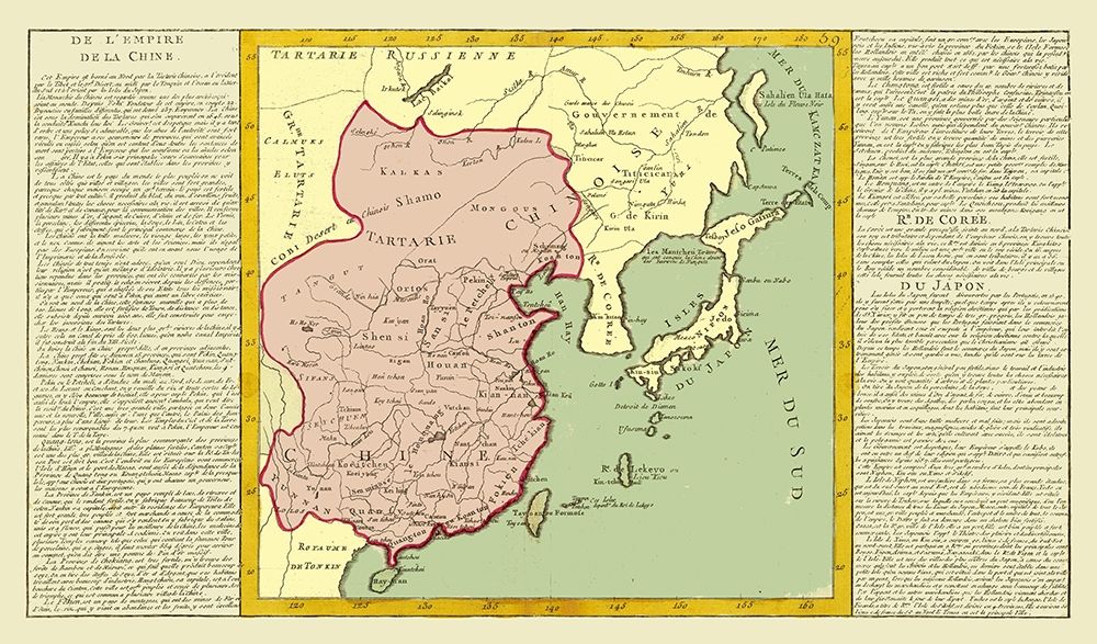 Asia Japan Chinese Empire Korea - Clouet 1787