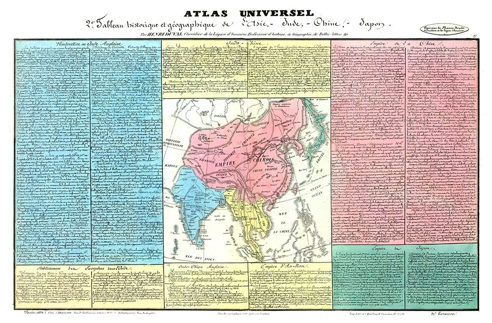 Chinese Empire - Duval 1834
