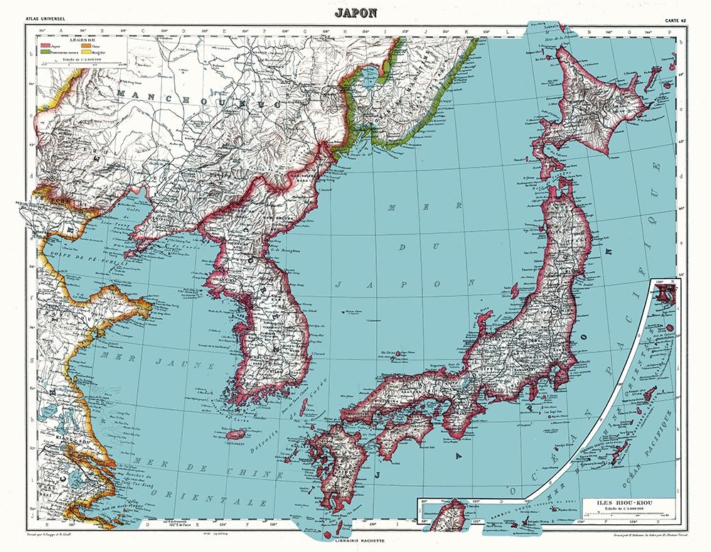 Japan Asia - Schrader 1935