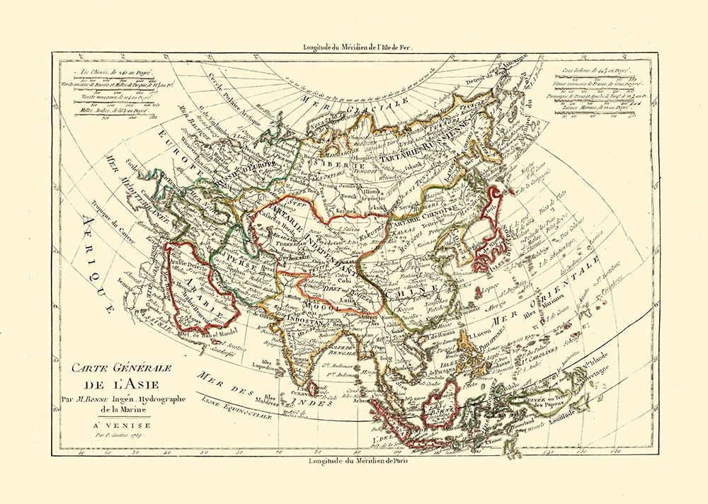 Asia - Santini 1794